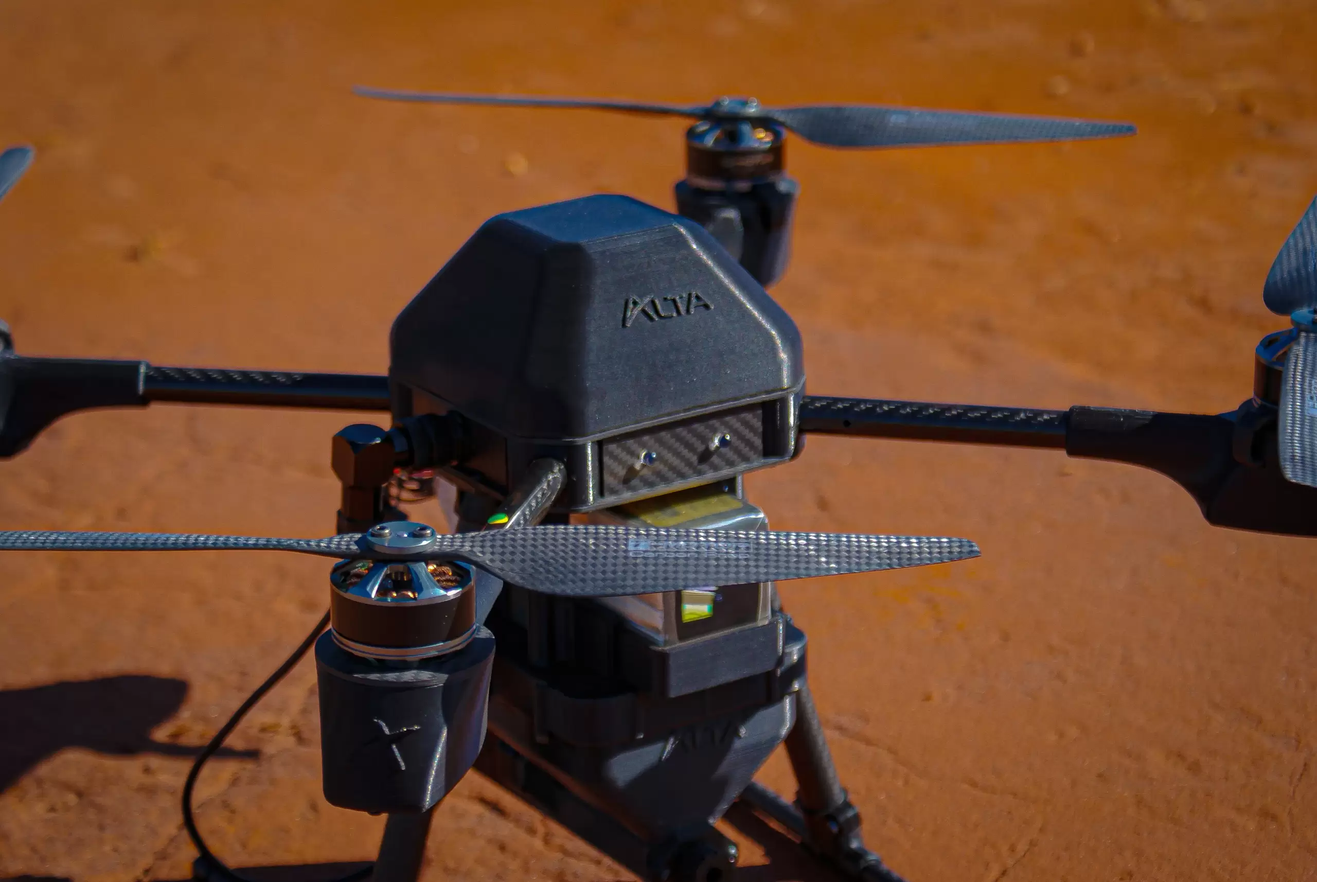 Drone em voo